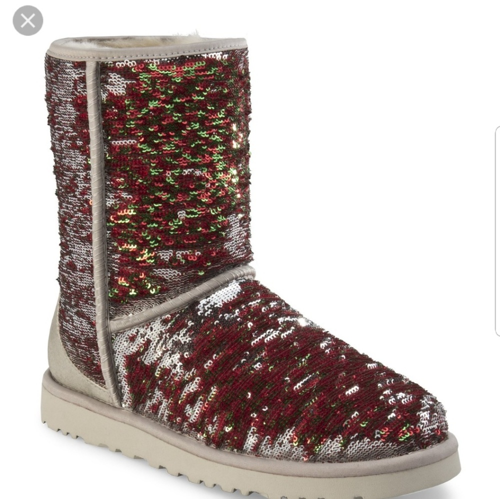 UGG short classic sparkles